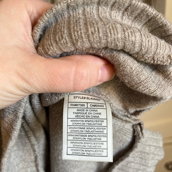 BB Dakota Steve Madden Cozy Ribbed Knit Sweater Dress with Pockets - Picture 4 of 4